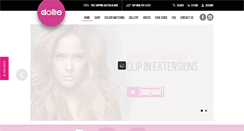 Desktop Screenshot of dolliehairextensions.com.au